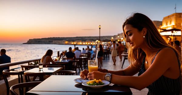 Savor the sunset: a journey at cafe del mar malta